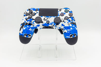 Controle Ps4 Modern Blue Camoo Casual controle sem paddles Stelf