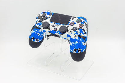 Controle Ps4 Modern Blue Camoo Casual controle sem paddles Stelf