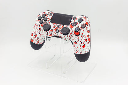 Controle Ps4 Red Bubbles Casual controle sem paddles Stelf