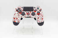 Controle Ps4 Red Bubbles Casual controle sem paddles Stelf
