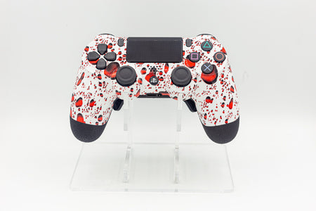 Controle Ps4 Red Bubbles Casual controle sem paddles Stelf