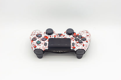 Controle Ps4 Red Bubbles Casual controle sem paddles Stelf