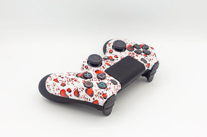 Controle Ps4 Red Bubbles Casual controle sem paddles Stelf