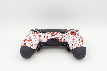 Controle Ps4 com Grip Red Bubbles Stelf