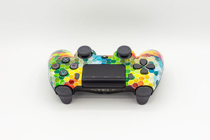 Controle Ps4 Rainbow Hive Casual controle sem paddles Stelf