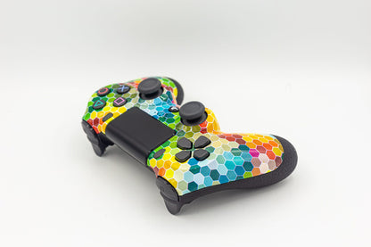 Controle Ps4 Rainbow Hive Casual controle sem paddles Stelf