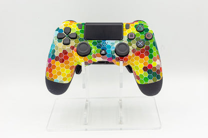Controle Ps4 Rainbow Hive Casual controle sem paddles Stelf