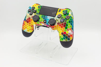 Controle Ps4 Rainbow Hive Casual controle sem paddles Stelf
