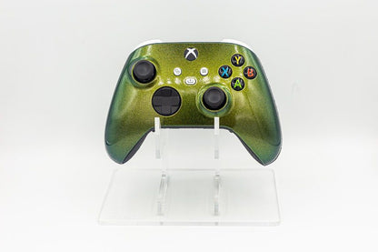 Controle Xbox Series com Grip Green Gold Elite Stelf