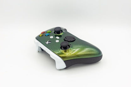 Controle Xbox Series com Grip Green Gold Stelf