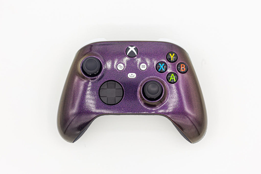 Controle Xbox Series com Grip Purple Chameleon Elite Stelf