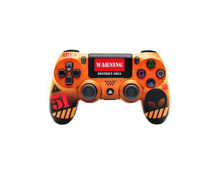 Controle Ps4 Área 51 Casual controle sem paddles Stelf