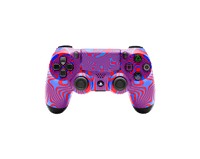 Controle Ps4 Damascus Blue Casual controle sem paddles Stelf