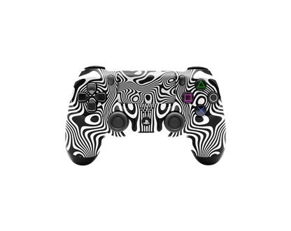 Controle Ps4 com Grip Damascus Black Stelf