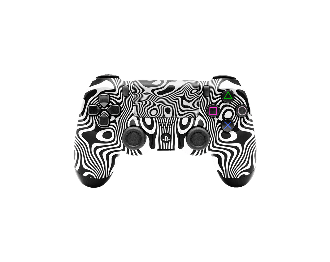 Controle Ps4 Damascus Black Casual controle sem paddles Stelf