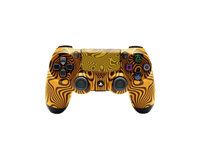 Controle Ps4 Damasco Gold com grip