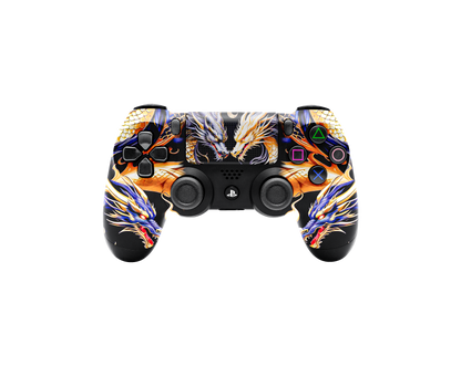 Controle Ps4 com Grip Golden Dragon Stelf