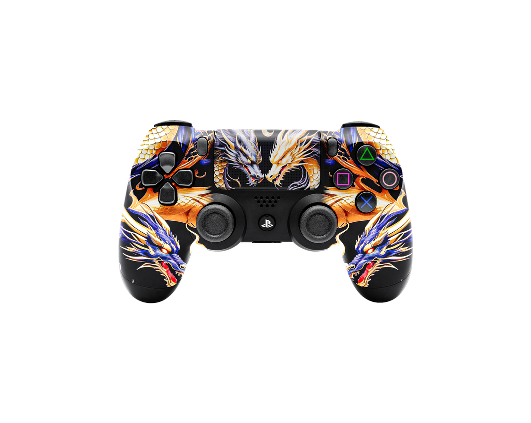Controle Ps4 Golden Dragon Casual controle sem paddles Stelf