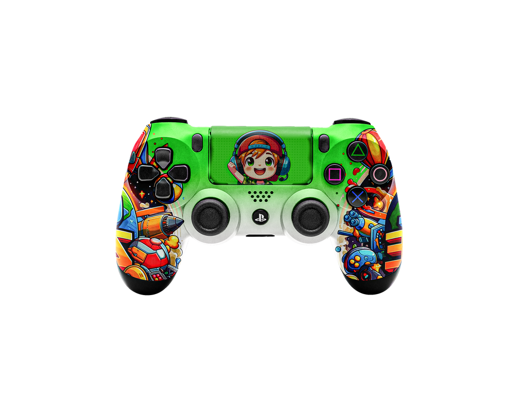 Controle Ps4 Kids Casual controle sem paddles Stelf