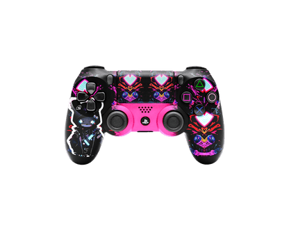 Controle Ps4 Cyber Panda com grip