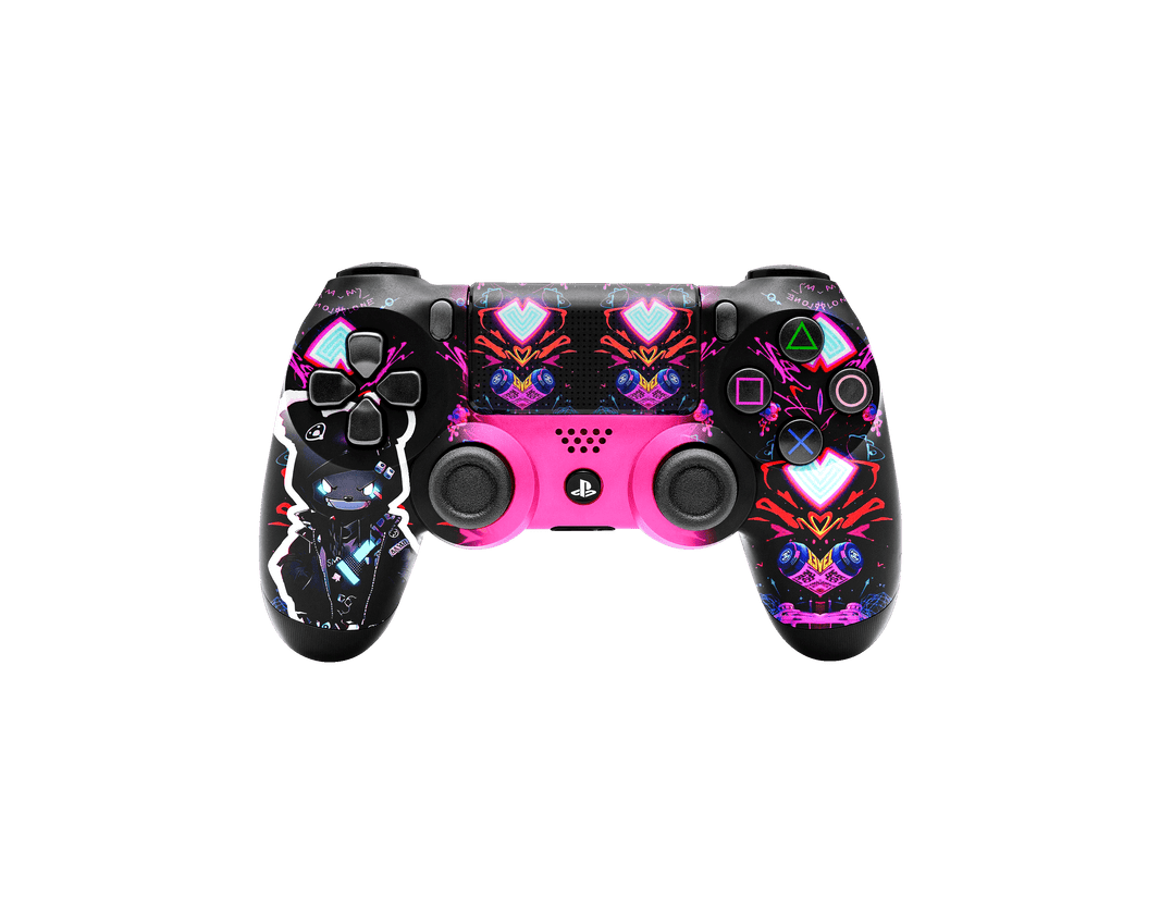 Controle Ps4 Cyber Panda sem paddles Stelf