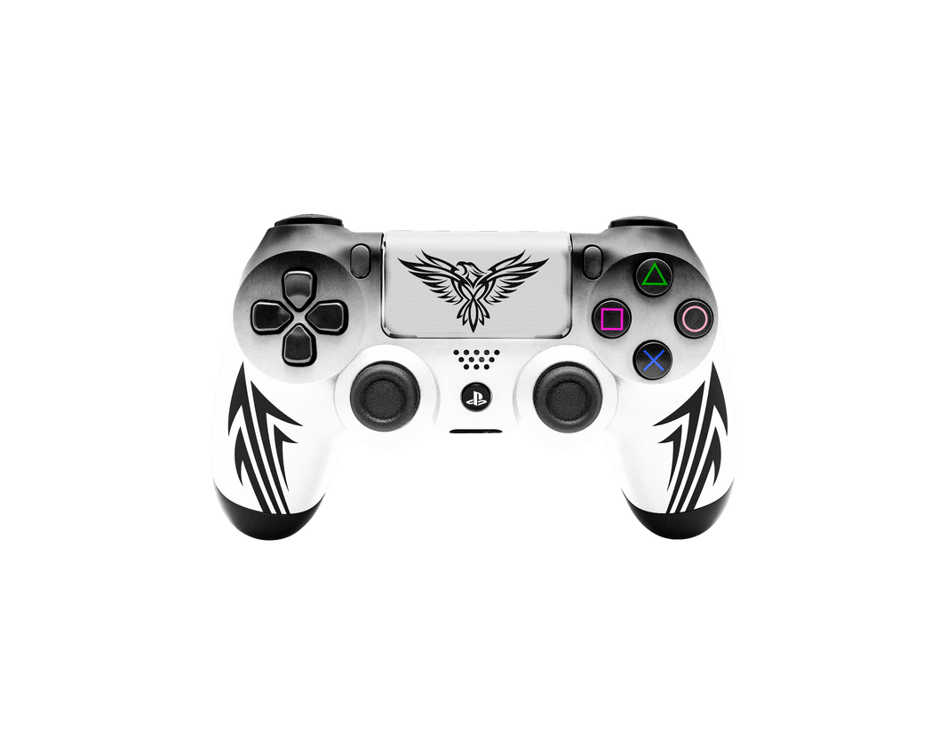Controle Ps4 Tribal White com grip