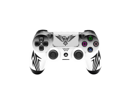 Controle Ps4 Tribal White com grip