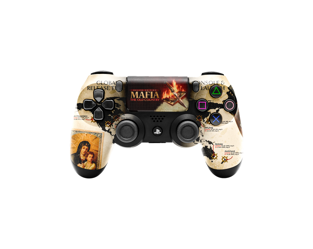 Controle Stelf Ps4 com Grip MÁFIA Stelf (2 paddles)