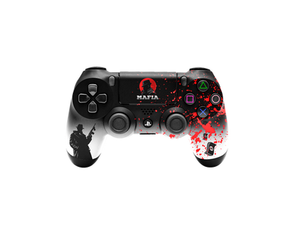 Controle Stelf Ps4 com Grip Máfia black Stelf (2 paddles)
