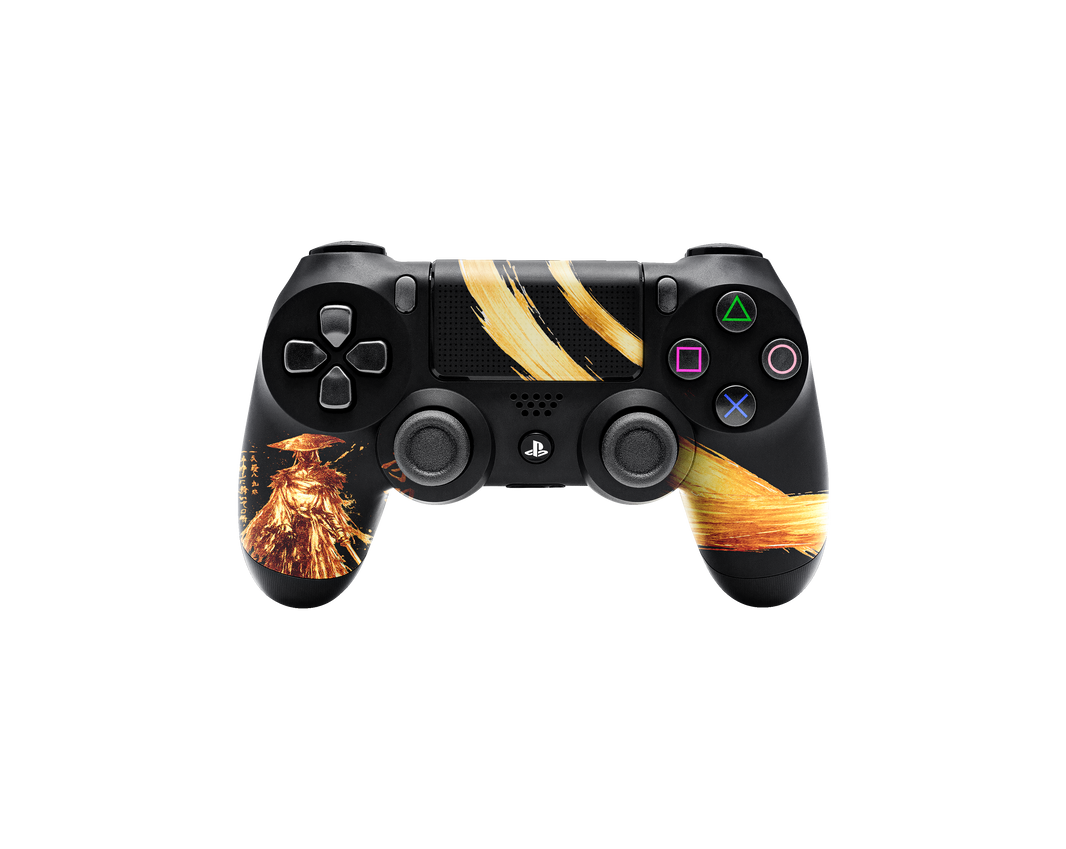 Controle Stelf Ps4 com Grip Samurai black Stelf (2 paddles)