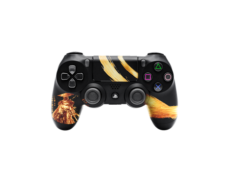 Controle Stelf Ps4 com Grip Samurai black Stelf (2 paddles)