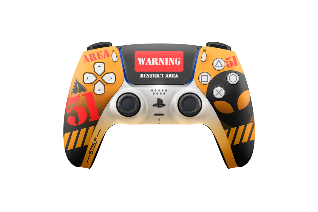 Controle Ps5 com Grip Área 51 Stelf