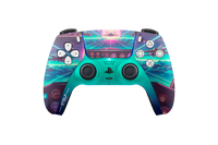 Controle Ps5 com Grip Plane Retrowave Stelf