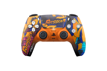 Controle Ps5 Blessed com Grip Stelf