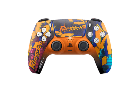 Controle Ps5 Blessed com Grip Stelf
