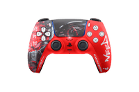 Controle Ps5 Neon car com Grip Stelf Elite Stelf