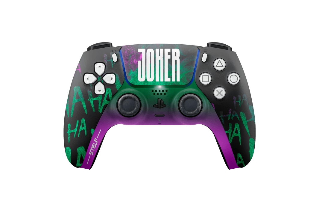 Controle Ps5 Ha Ha Ha Color com Grip Stelf