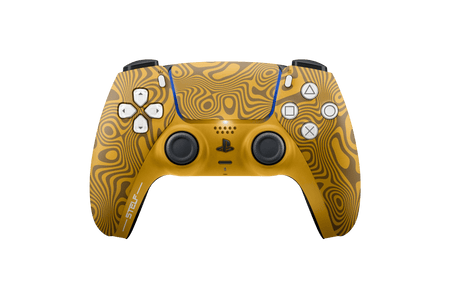 Controle Ps5 com Grip Damasco Gold Elite Stelf