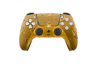 Controle Ps5 Damasco Gold com Grip Stelf