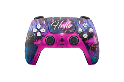 Controle Ps5 Hello com Grip Stelf Elite Stelf