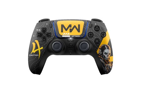Controle Ps5 com Grip MW4 Ghost Stelf (2 paddles)