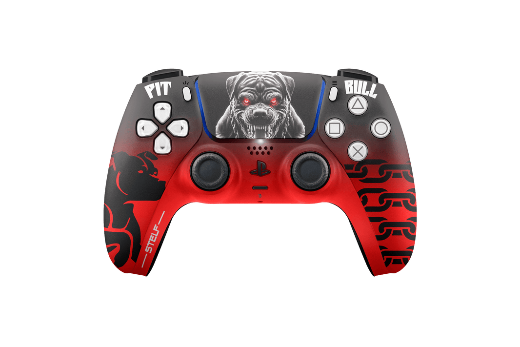 Controle Ps5 com Grip PIT BULL Stelf