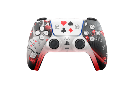 Controle Ps5 Poker com Grip Stelf