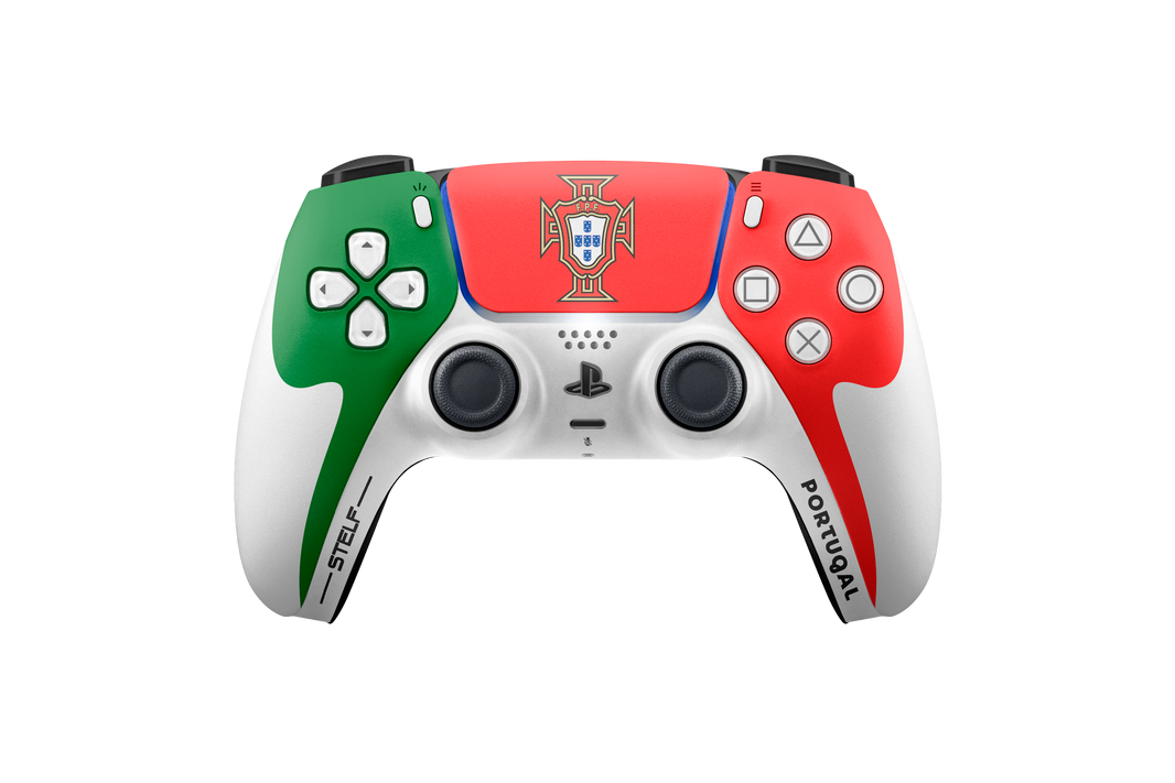 Controle Ps5 com Grip Portugal Stelf (2 paddles)