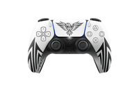 Controle Ps5 Tribal White com Grip Stelf