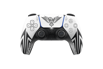 Controle Ps5 Tribal White com Grip Stelf