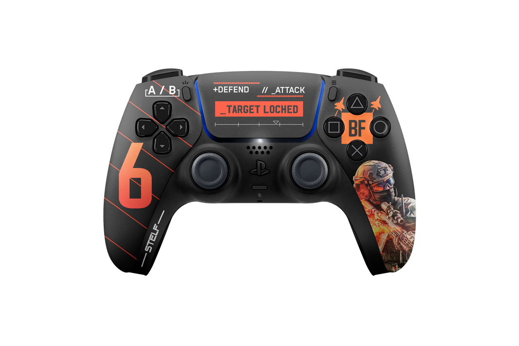 Controle Ps5 com Grip BF6 Stelf (2 paddles)