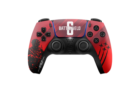 Controle Ps5 com Grip BF6 RED Stelf (4 paddles)