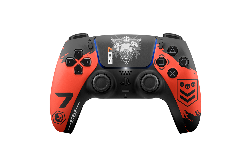 Controle Ps5 Com Grip Black 7 Edition Elite Stelf