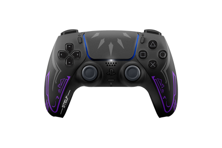 Controle Ps5 Com Grip Dark Panther Elite Stelf